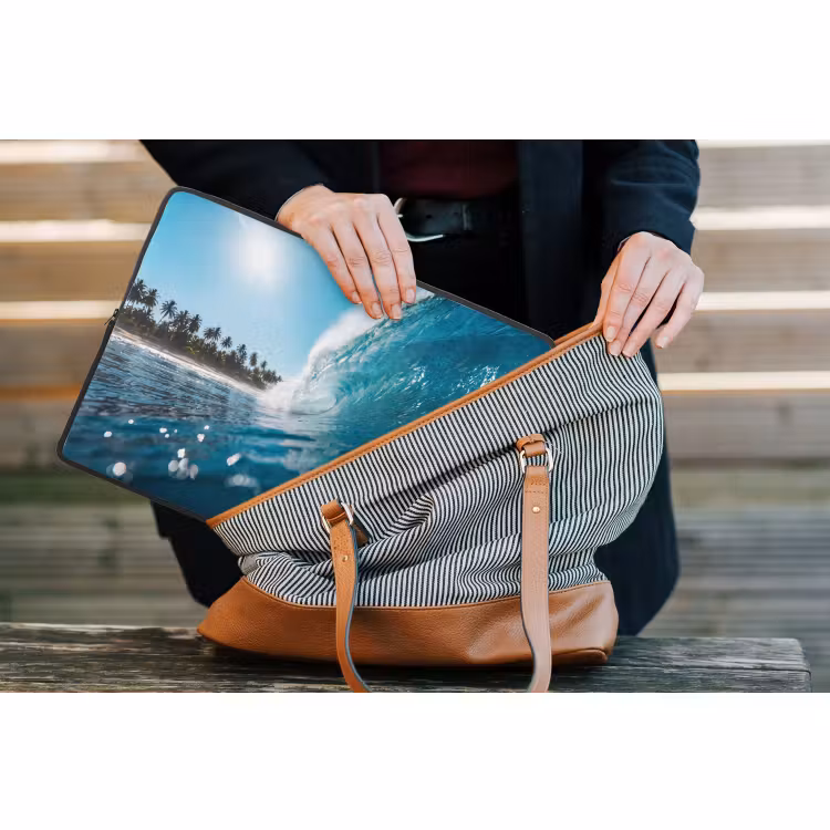 Laptophoes - Oceaan - Golf - Strand - Natuur - Blauw — 4