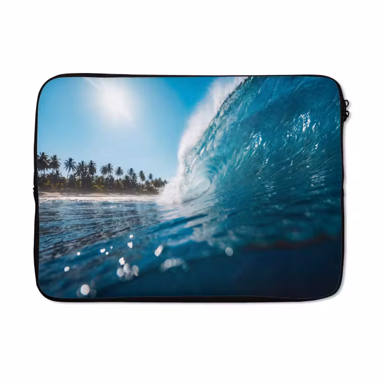 Laptophoes - Oceaan - Golf - Strand - Natuur - Blauw — 5