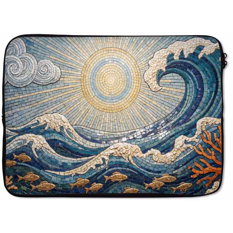 Laptophoes - Onderwater - Koraal - Vis - Natuur - Kunst — 1