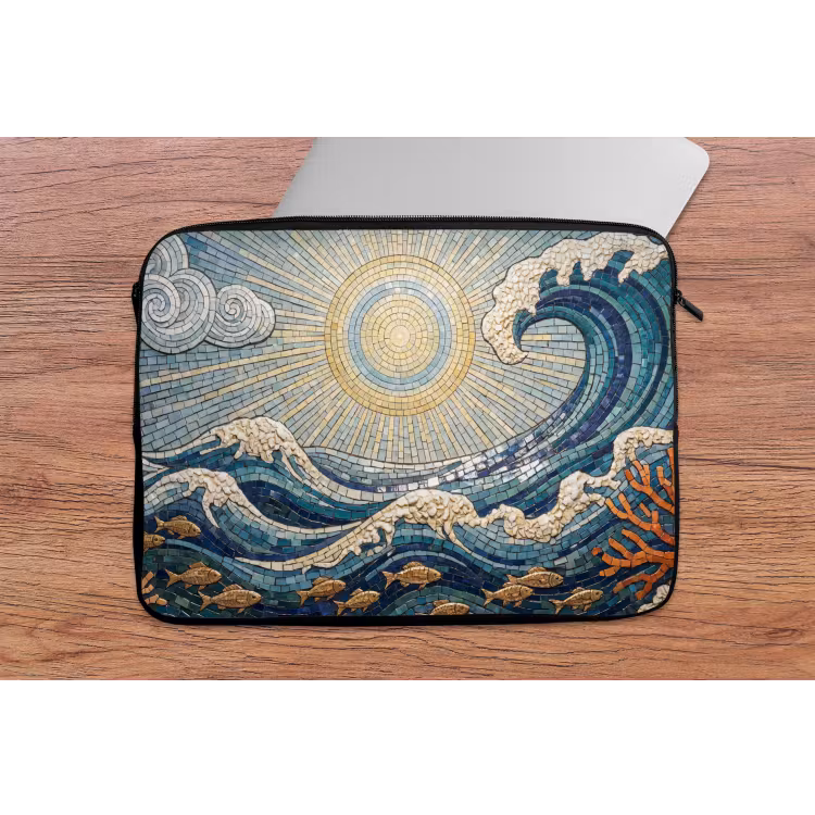 Laptophoes - Onderwater - Koraal - Vis - Natuur - Kunst — 2
