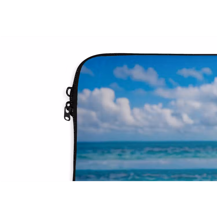Laptophoes - Schelpen - Strand - Natuur - Beige — 6