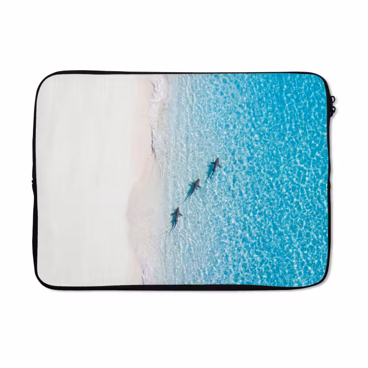 Laptophoes - Vis - Oceaan - Strand - Turquoise - Natuur — 5