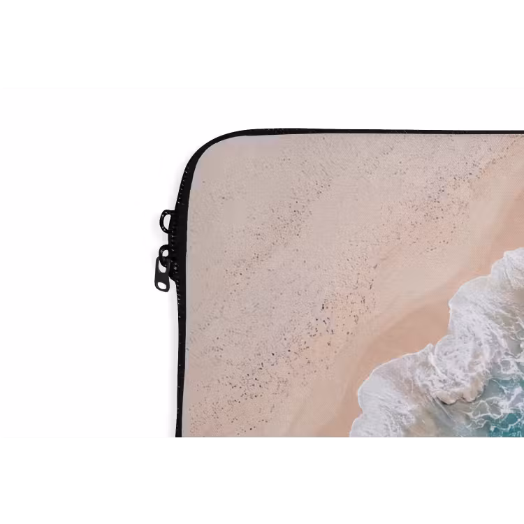 Laptophoes - Zee - Strand - Golven - Natuur - Blauw — 6