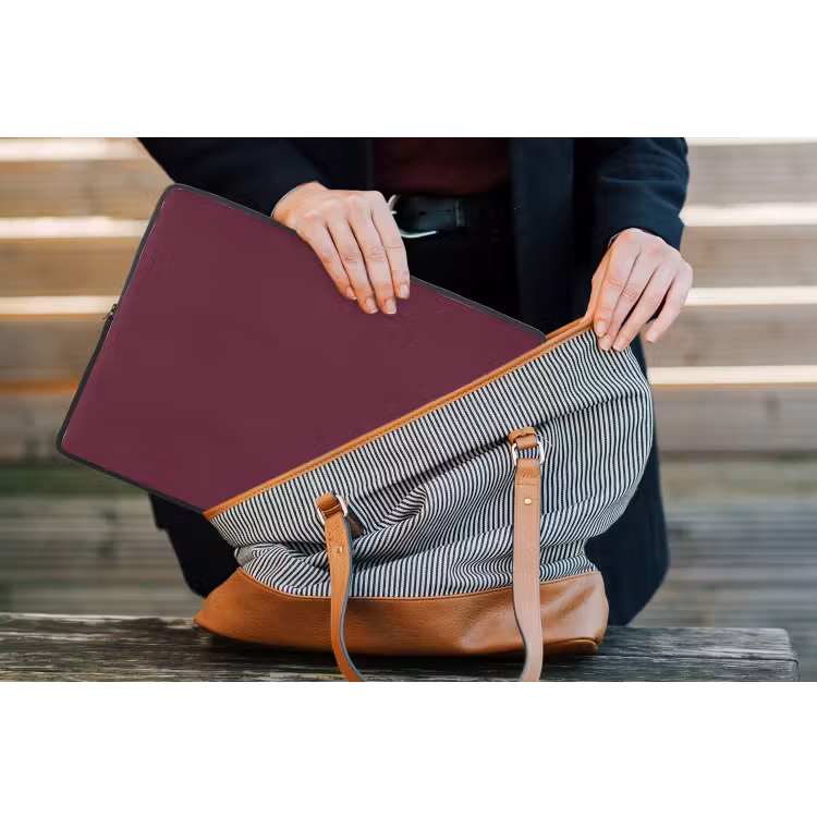 Laptophoes - Deep - Plum - Paars — 4