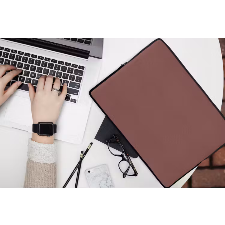 Laptophoes - Muted - Raisin - Rood — 3