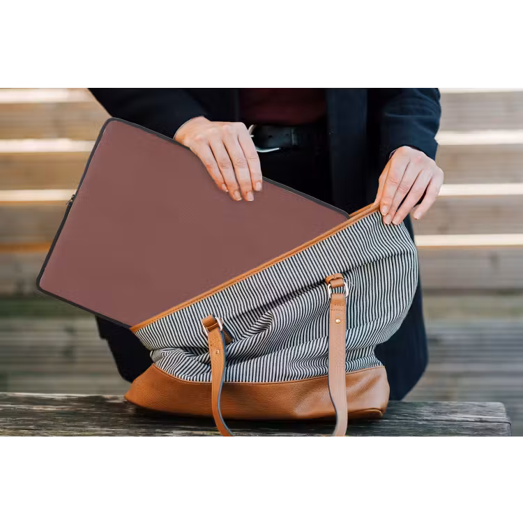 Laptophoes - Muted - Raisin - Rood — 4