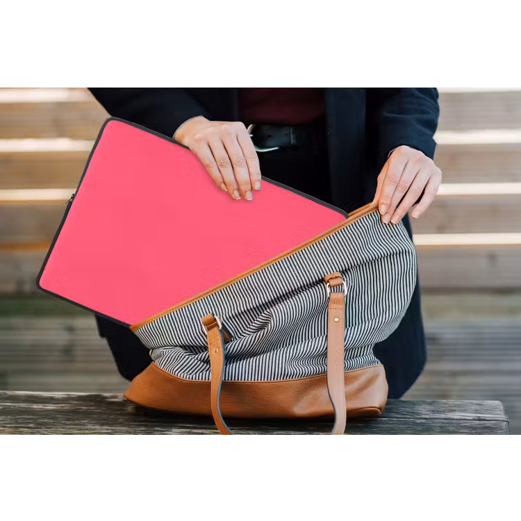 Laptophoes - Neon - Flamingo - Roze — 4