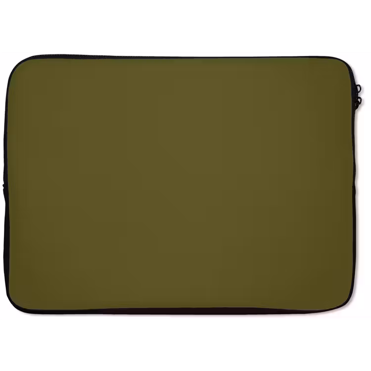 Laptophoes - Dark - Olive - Groen — 1