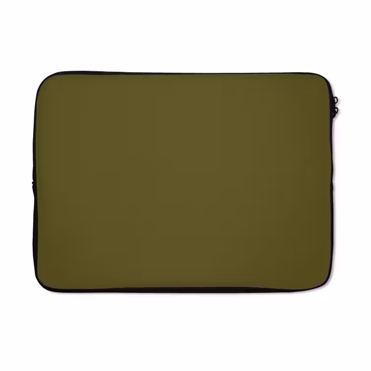 Laptophoes - Dark - Olive - Groen — 5