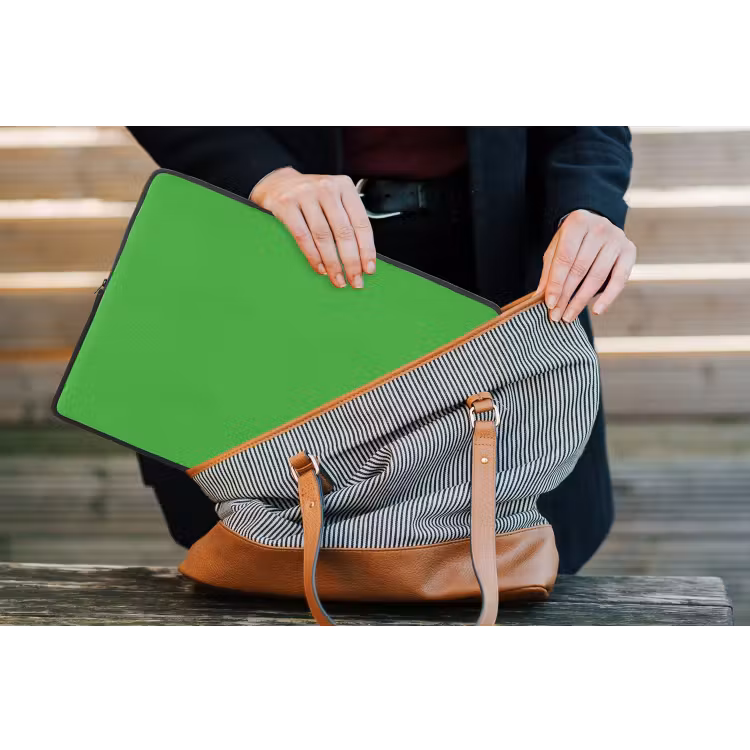 Laptophoes - Kelly - Green - Groen — 4