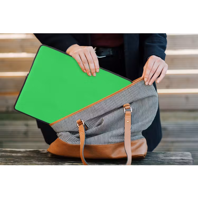 Laptophoes - Mint - Green - Groen — 4