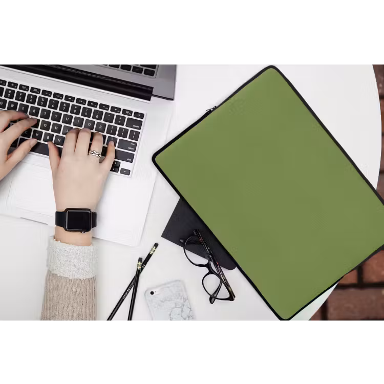 Laptophoes - Moss - Green - Groen — 3