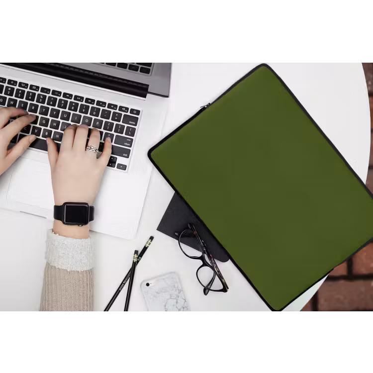Laptophoes - Olive - Drab - Groen — 3