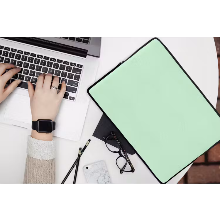 Laptophoes - Pale - Mint - Groen — 3