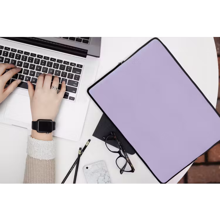 Laptophoes - Pastel - Lilac - Paars — 3