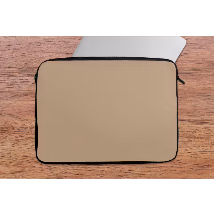 Laptophoes - Soft - Taupe - Bruin — 2
