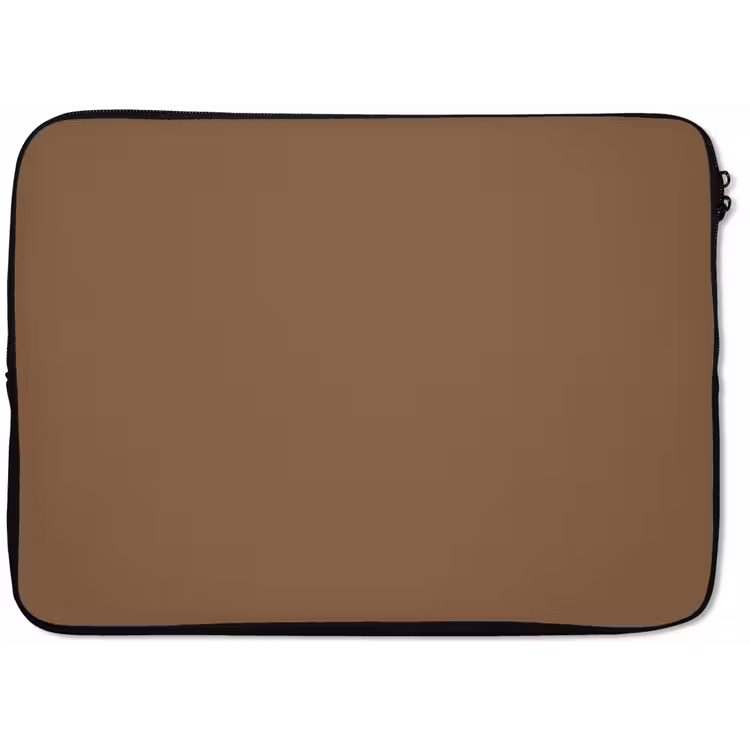 Laptophoes - Soft - Walnut - Bruin — 1