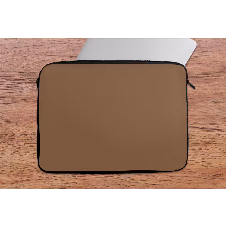 Laptophoes - Soft - Walnut - Bruin — 2