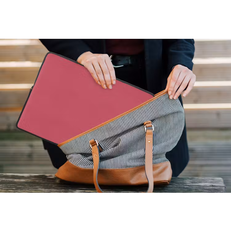 Laptophoes - Bold - Berry - Rood — 4