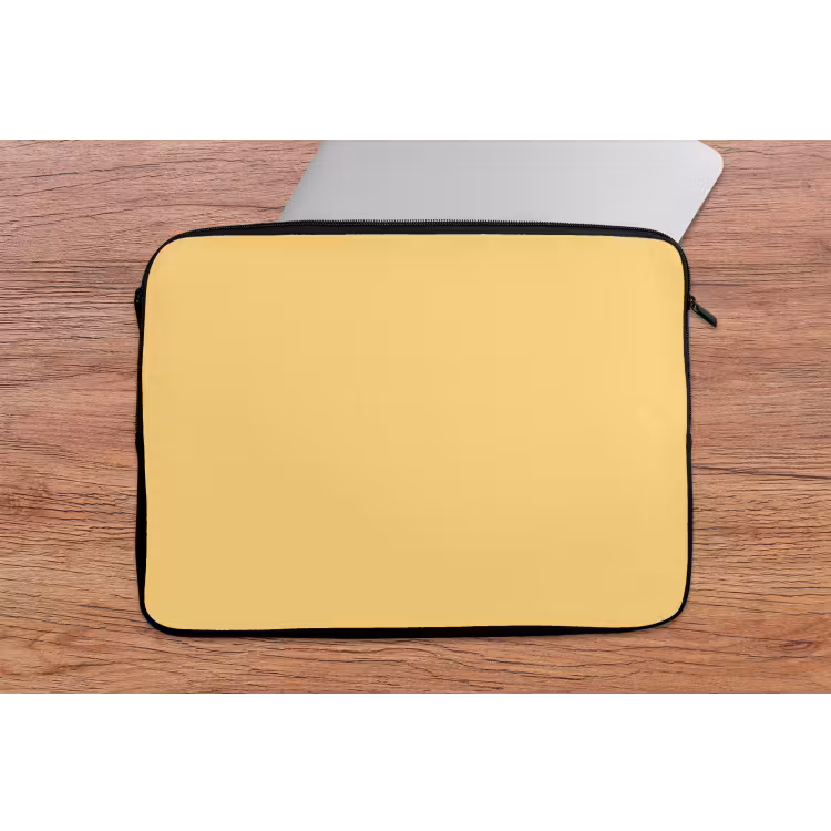 Laptophoes - Butter - Geel - Yellow — 2