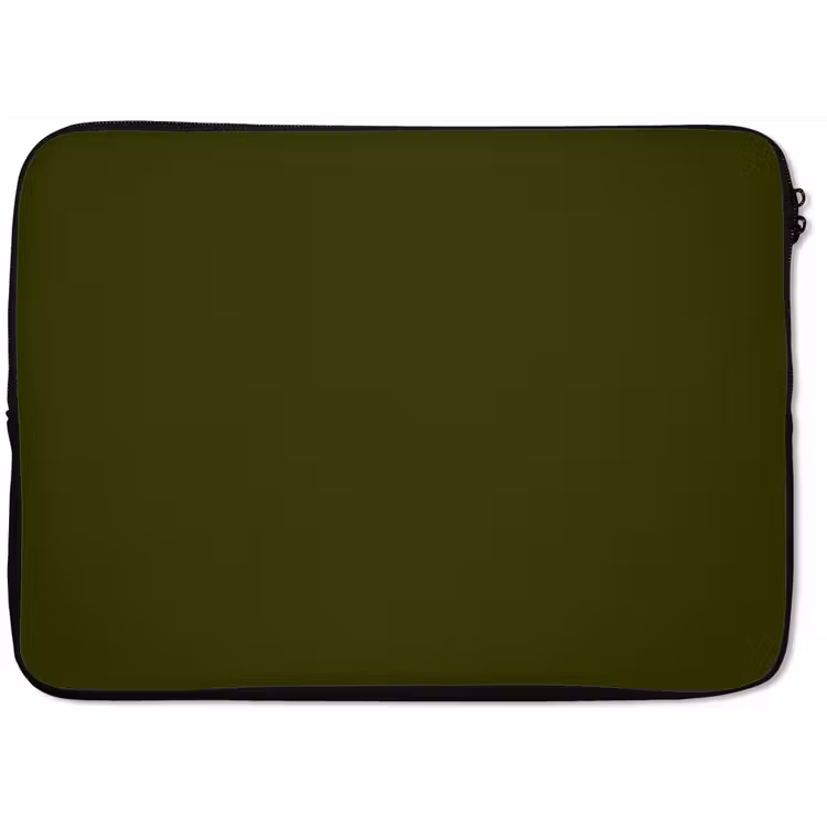 Laptophoes - Dark - Olive - Groen — 1