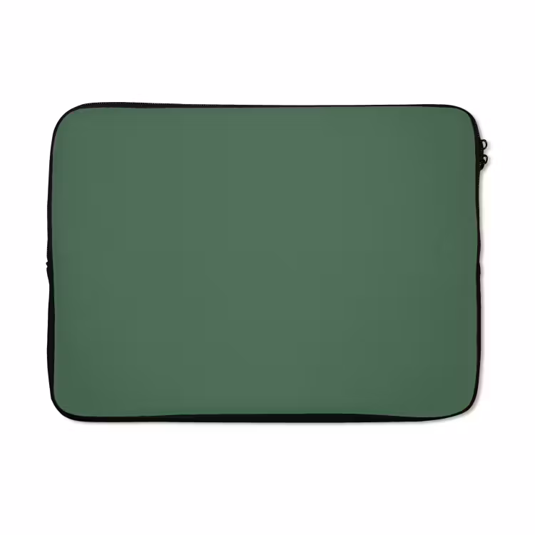 Laptophoes - Deep - Sagewood - Groen — 5