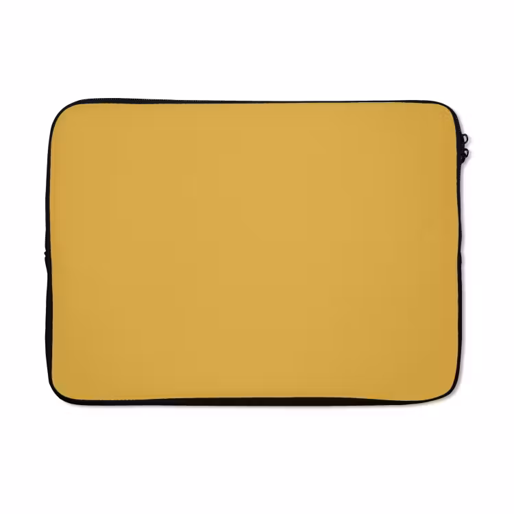 Laptophoes - Joyful - Mustard - Geel — 5