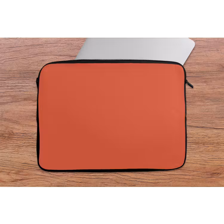 Laptophoes - Rustic - Clay - Oranje — 2