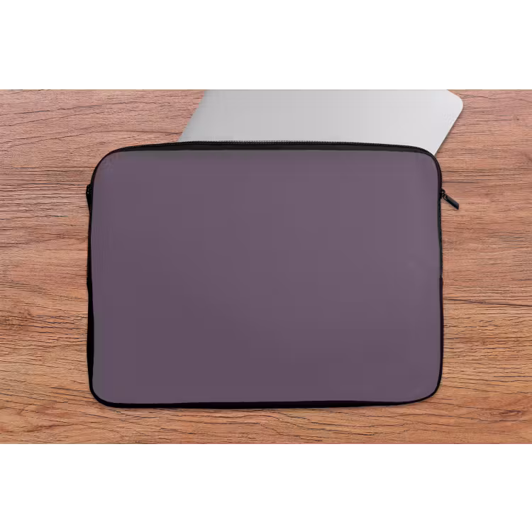 Laptophoes - Velvet - Aubergine - Paars — 2