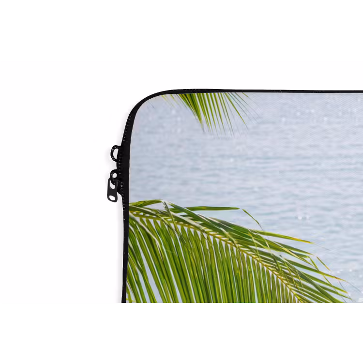 Laptophoes - Boom - Bladeren - Water - Tropisch - Groen — 6