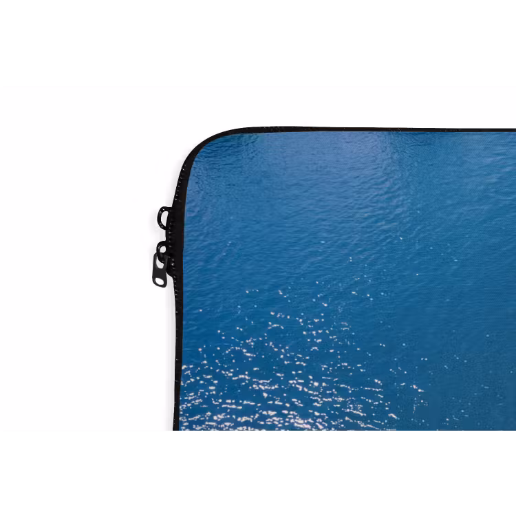 Laptophoes - Boot - Jachthaven - Water - Zomer - Blauw — 6