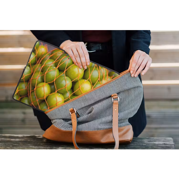 Laptophoes - Eten - Net - Groen - Markt — 4