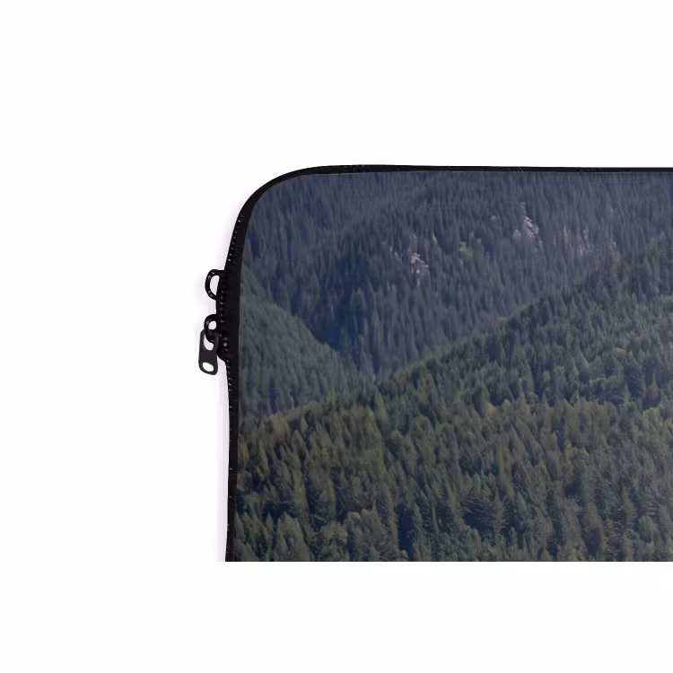 Laptophoes - Zeilboot - Water - Bergen - Natuur - Groen — 6