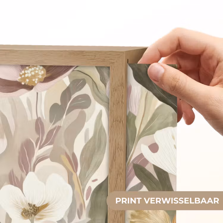 Lightbox - Wandlamp - Bloemen - Aquarel - Kleurrijk — 5