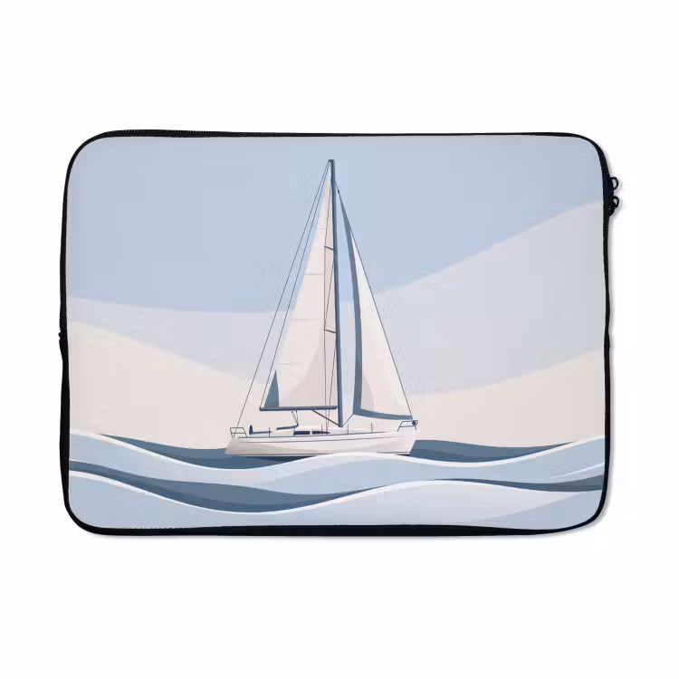 Laptophoes - Boot - Zeil - Zee - Modern - Beige — 5