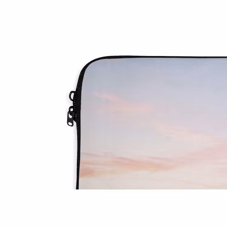 Laptophoes - Busje - Strand - Surfplank - Zomer - Roze — 6