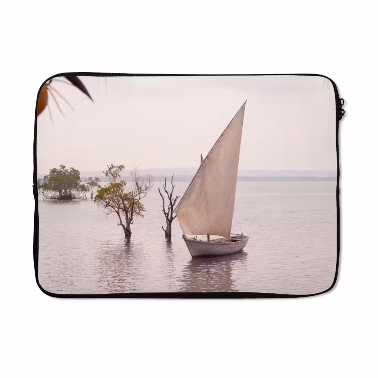 Laptophoes - Boot - Zeil - Water - Tropisch - Natuur — 5