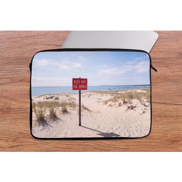 Laptophoes - Duin - Bord - Kust - Landschap - Rood — 2