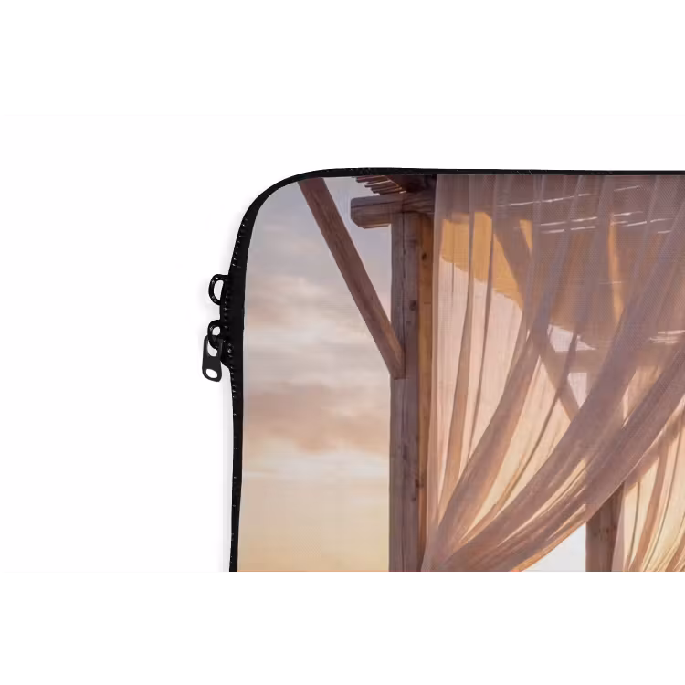 Laptophoes - Overkapping - Zee - Zonsondergang - Vakantie - Rust — 6