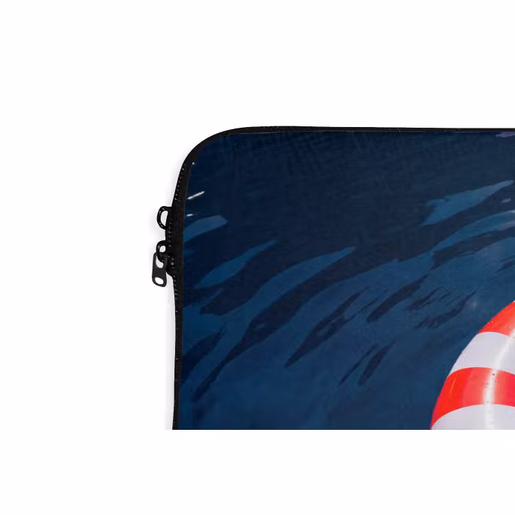 Laptophoes - Recreatie - Water - Zomer - Rood - Wit — 6