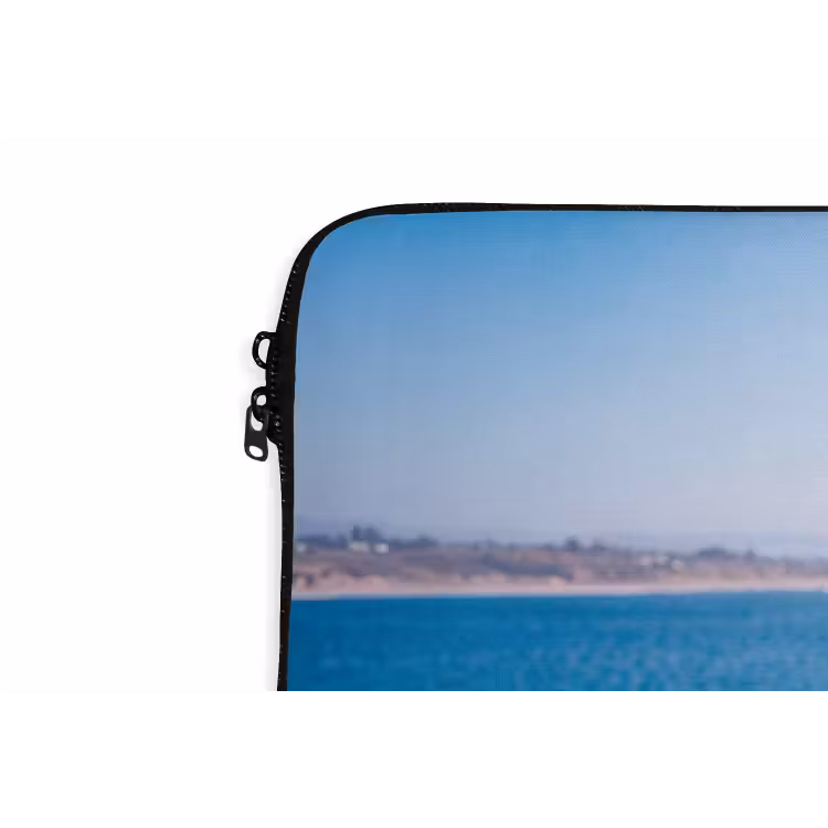Laptophoes - Vogel - Verrekijker - Kust - Zee - Blauw — 6