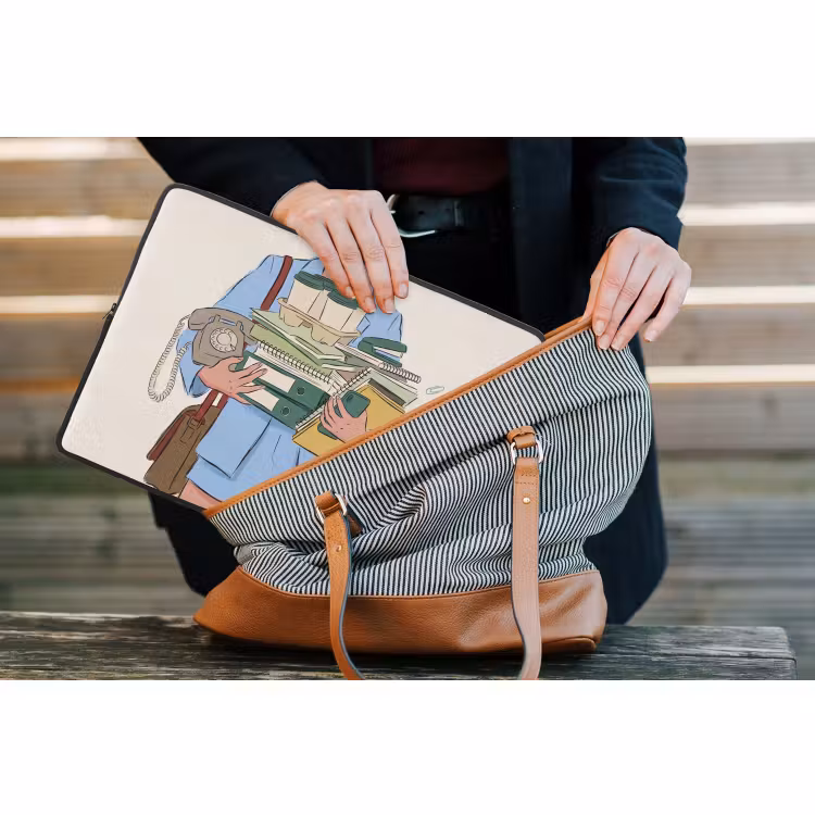 Laptophoes - Mens - Kantoorartikelen - Werk - Modern — 4