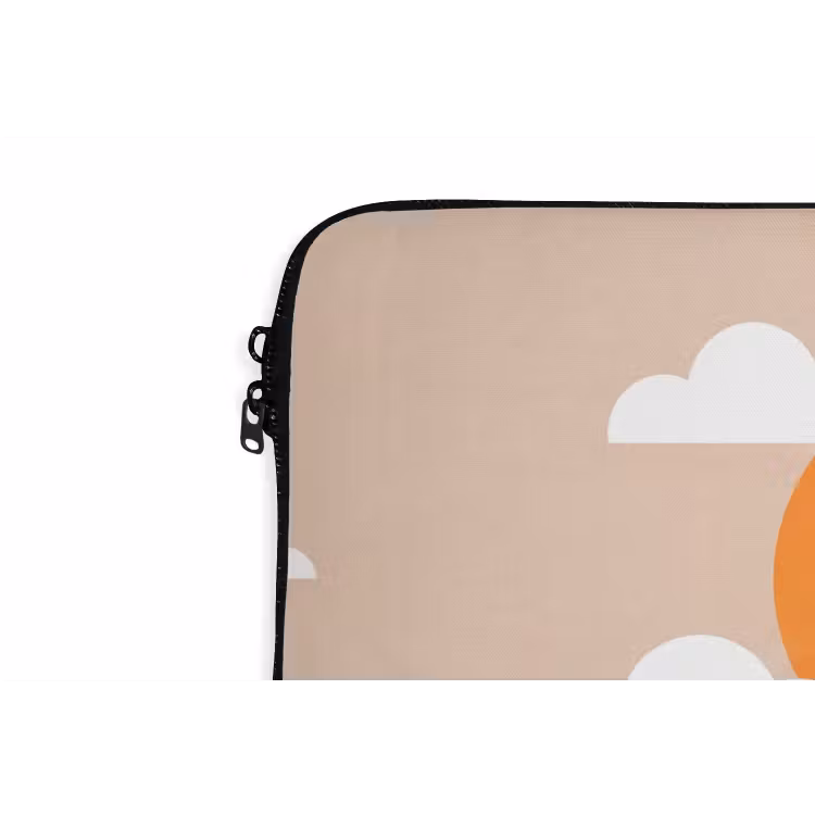Laptophoes - Piramide - Zon - Woestijn - Modern - Oranje — 6