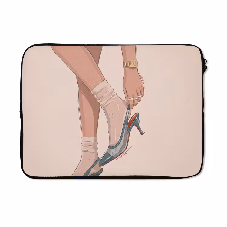 Laptophoes - Vrouw - Schoen - Mode - Lifestyle - Groen — 5