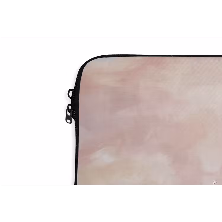 Laptophoes - Abstract - Horizontaal - Kunst - Roze - Goud — 6