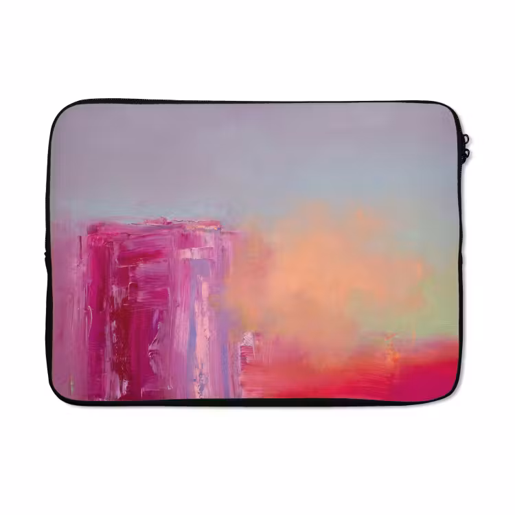 Laptophoes - Abstract - Kleuren - Modern - Roze — 5