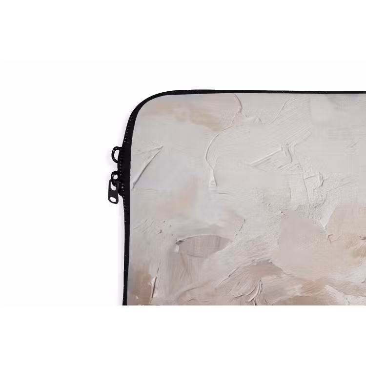 Laptophoes - Abstract - Textuur - Kunst - Modern - Beige — 6