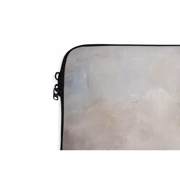 Laptophoes - Abstract - Vloeiend - Kunst - Modern - Beige — 6