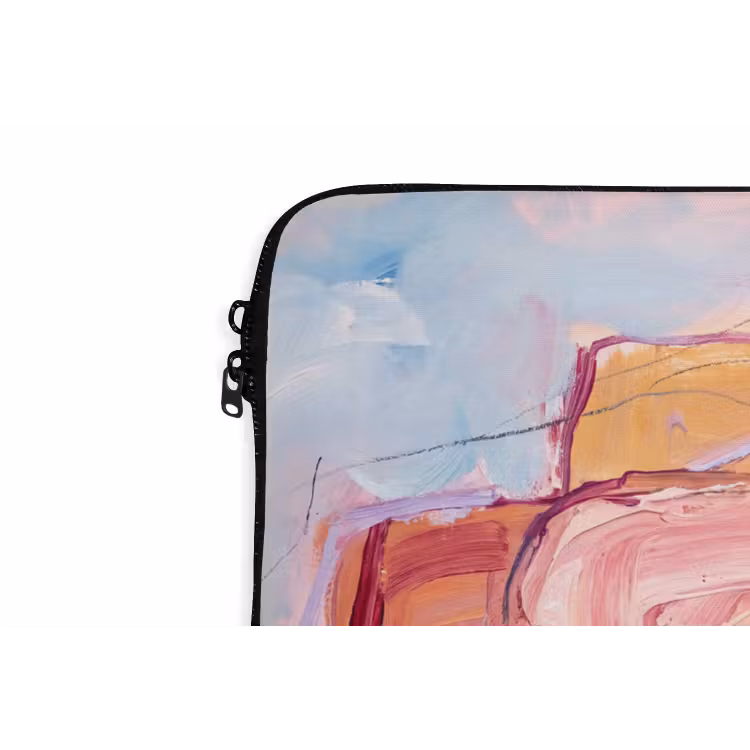 Laptophoes - Abstract - Vormen - Modern - Roze — 6