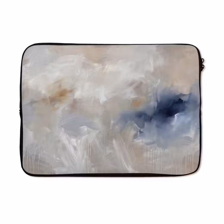 Laptophoes - Abstract - Wolken - Sfeer - Modern - Beige — 5